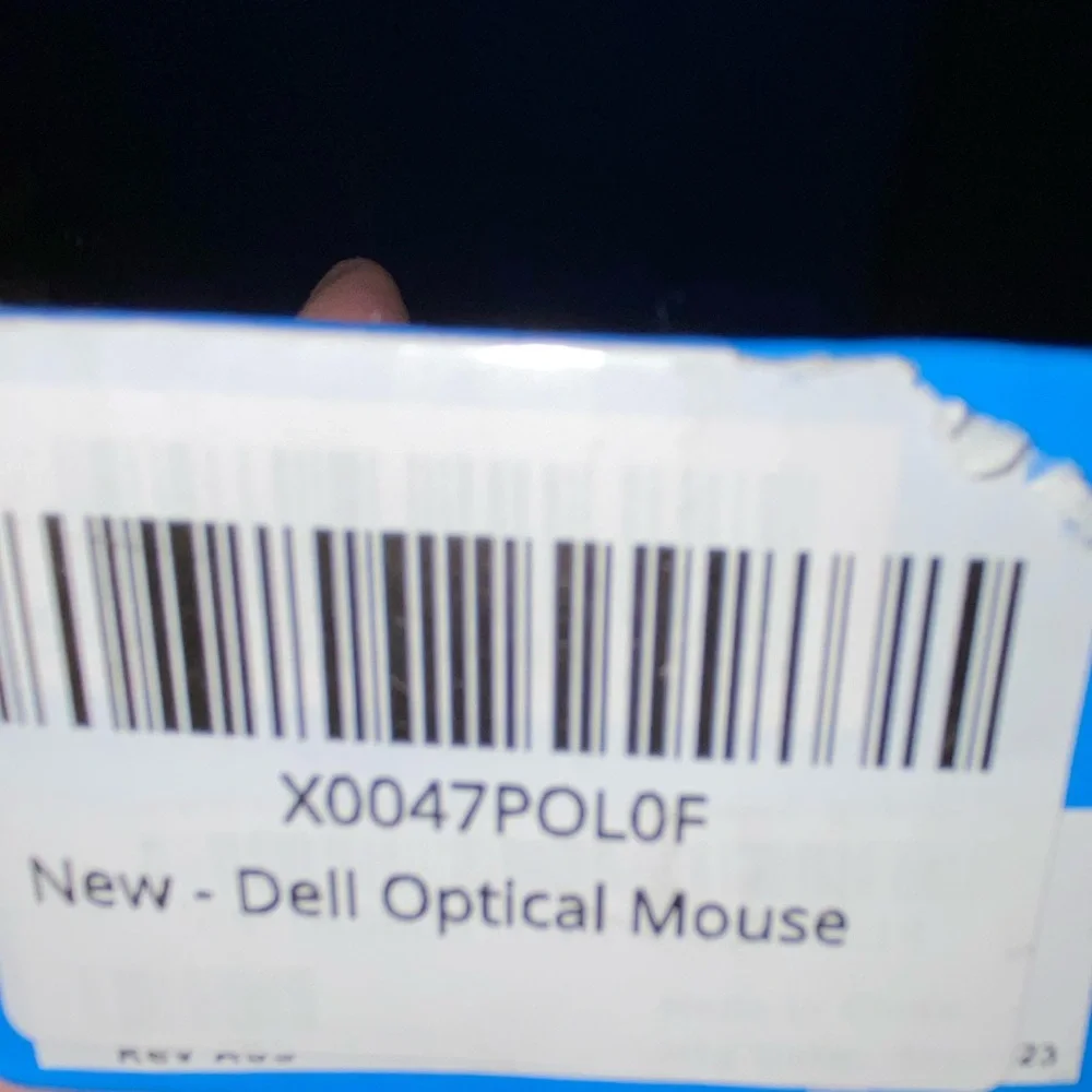 Dell MS111 Corded Mouse Color Black USB Optical Mouse MS111 HG103